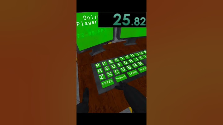 Building a weiner in big scary speedrun 42.35 seconds #bigscary #vr #speedrun #challenge #weiner