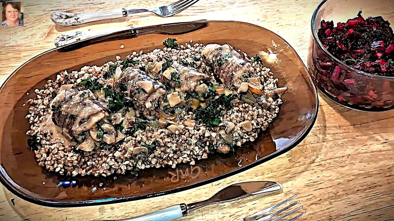 Roladki z Cielęciny o Smaku Francuskiej Musztardy.