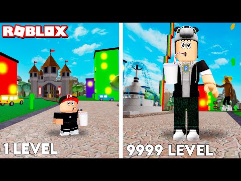 Süt İçerek Büyü ve Kocaman Ol!! En Büyük Kim? - Panda ile Roblox Growth Legends