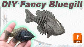 How to Create Your Own Fancy Bluegill Soft Plastic Lure (Berkley Gilly Style) screenshot 4
