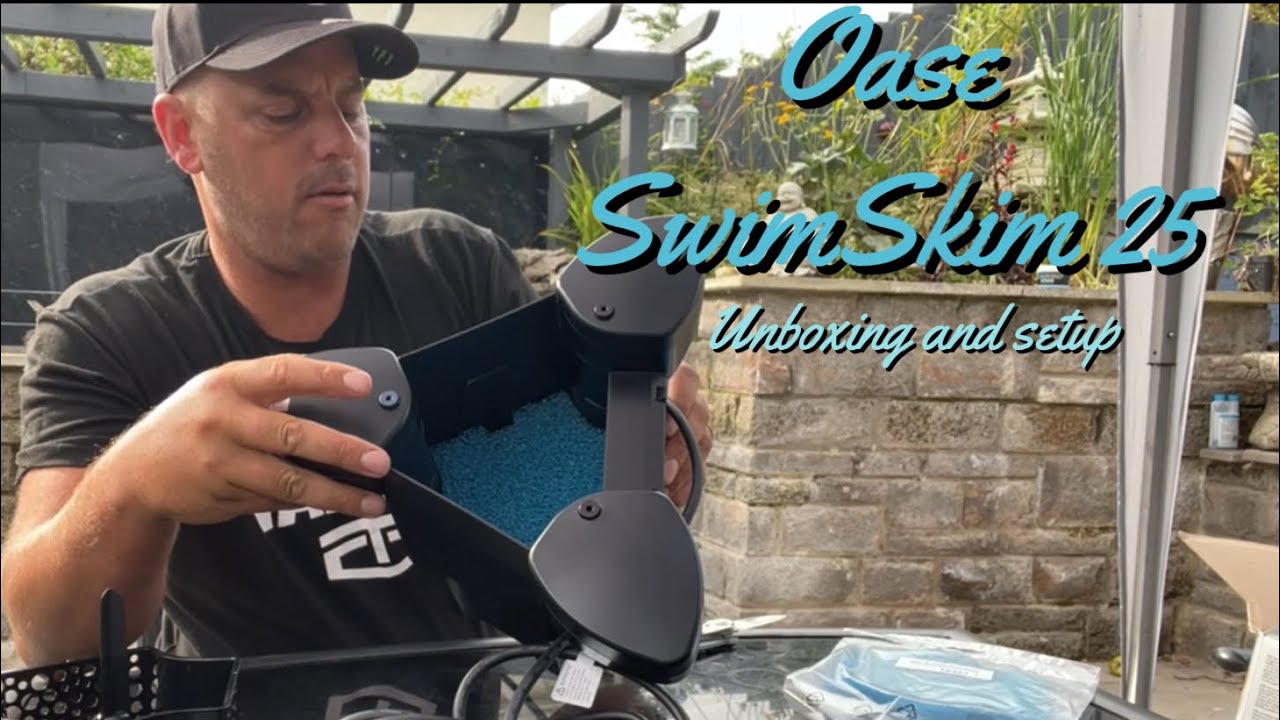 Oase SwimSkim 25 unboxing and setup 