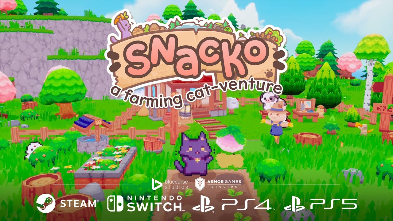 Snacko, simulador de fazenda com gatinhos, será lançado para o Switch em  2022 - Nintendo Blast