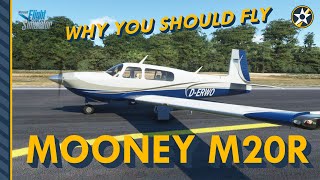 Why You Should Fly the Carenado Mooney Ovation M20R | MSFS 2020 | KORFKFFA | VFR