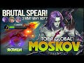 Unkillable Blood Spear! Perfect Move by яσиιи Top 1 Global Moskov - Mobile Legends: Bang Bang