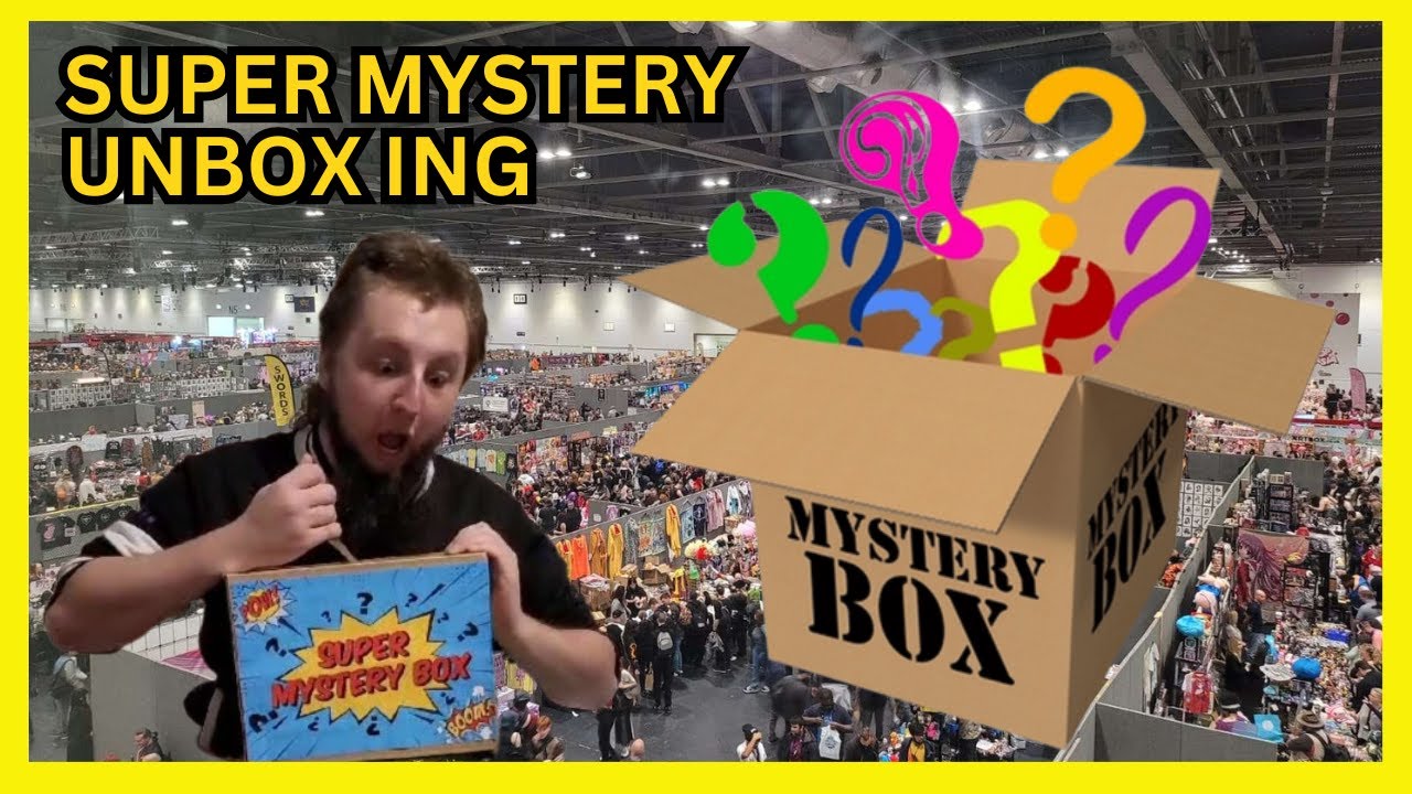 LONDON COMIC CON SUPER MYSTERY BOX UNBOXING - YouTube