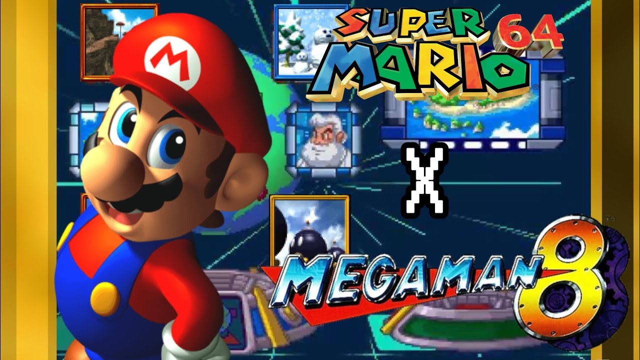 Mega Man 8 - stage Select (Mario 64 soundfont)