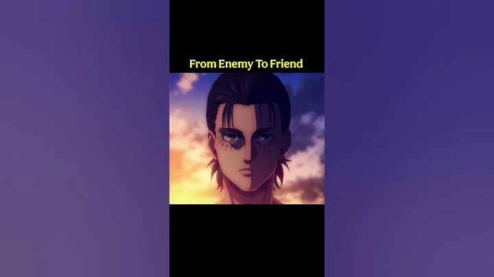 From Enemy To Friend 🫡 Attack titan edit anime daylight eren #attackontitan #aot #snk #eren #anime