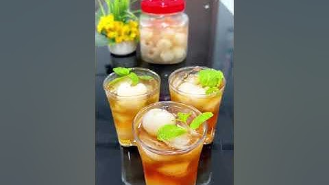 Cách làm trà vải tại nhà ngon như ngoài tiệm - tập full