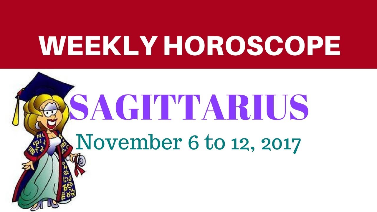 sagittarius horoscope for november 6