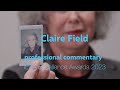 Ieaa excellence awards 2023  professional commentary  claire field