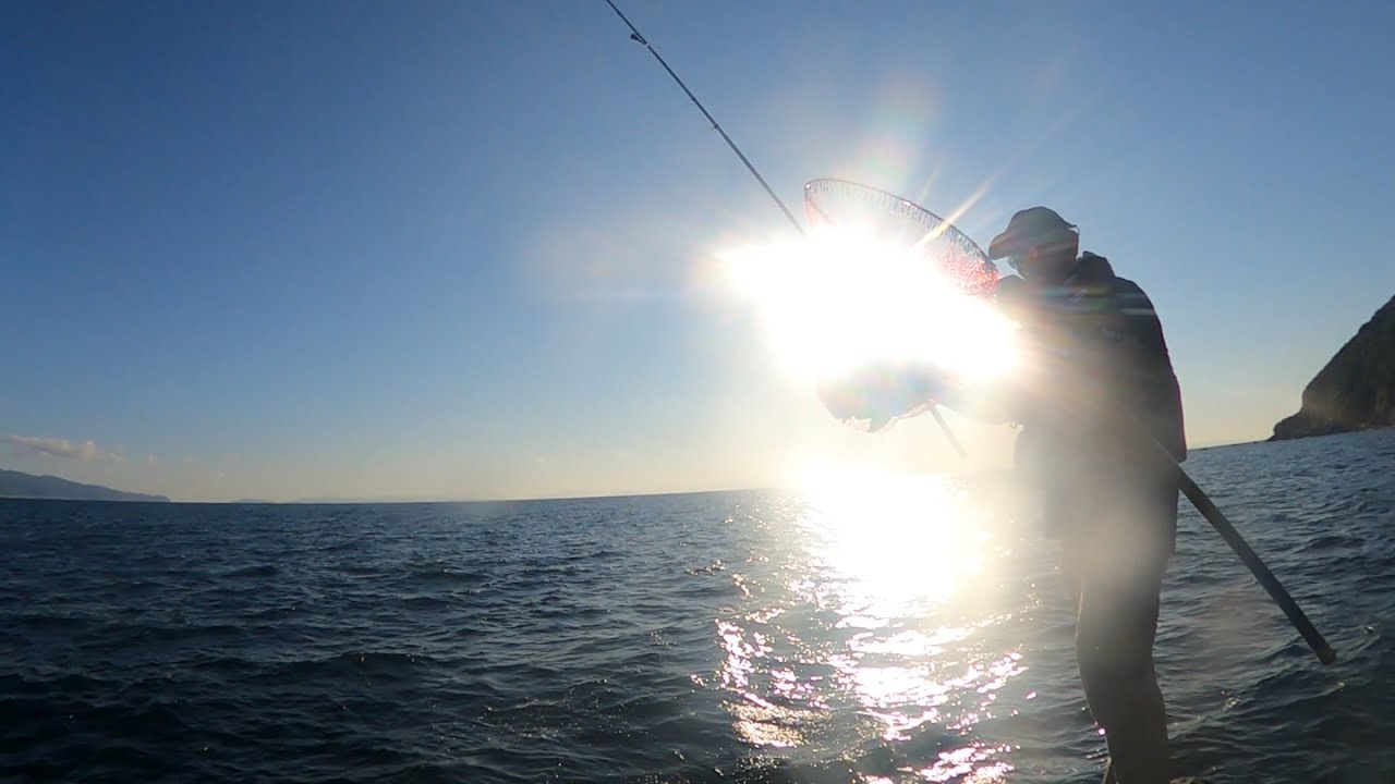 【南淡路市沼島磯の石鯛釣り🎣】急にあたりが無くなった…潮が悪かったのかな〜⁉️