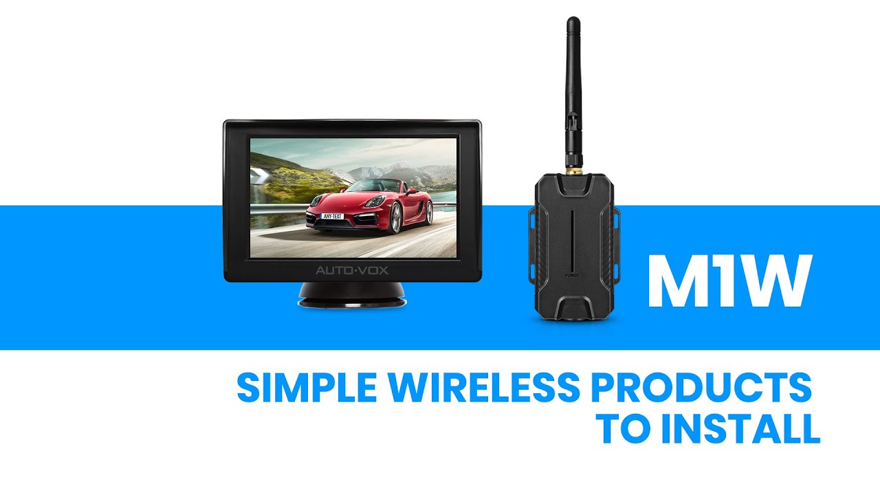 AUTO-VOX M1W 丨Simple wireless products to install 丨reviews 
