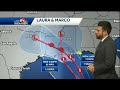 Tropical Storms Laura, Marco on track for New Orleans