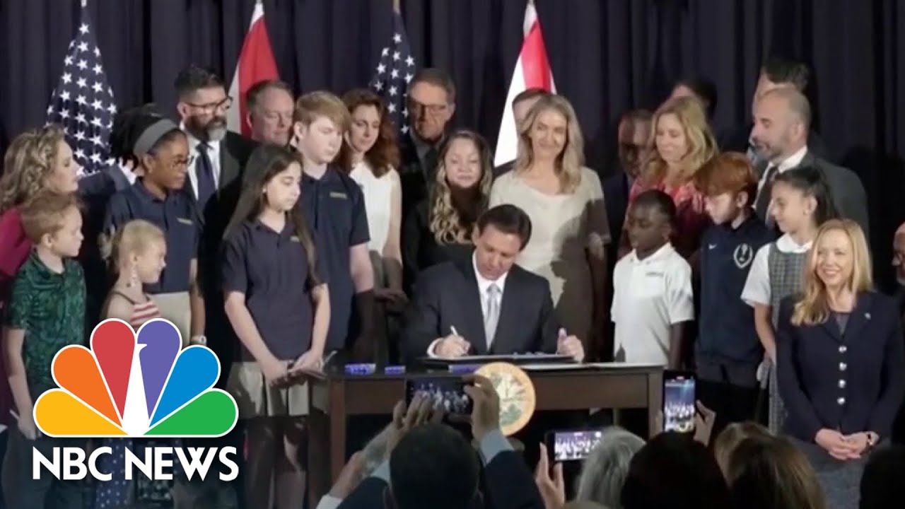 Florida Gov. Ron DeSantis signs 4 bills restricting LGBTQ+ rights