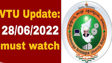 VTU Update : 28/06/2022 || Submission of Application for Revaluation