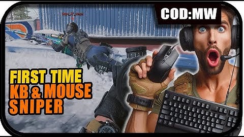 First Time Call of Duty Sniper with Keyboard & Mouse | MW3 BO6