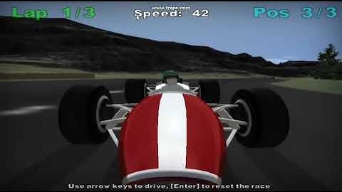 F1 Legends Racing - small game project for 3D Rad
