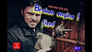GAS GAS JTX 270 ENGINE REBUILD !!! episode 7