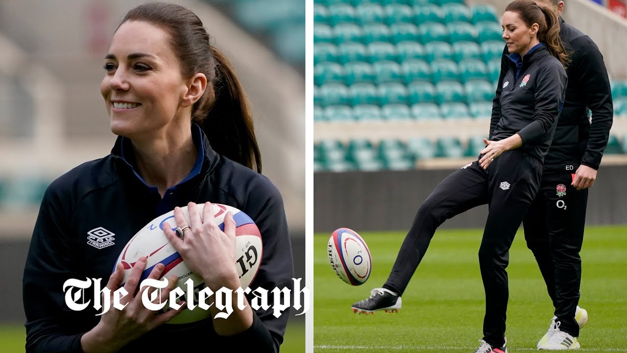 Duchess of Cambridge tackles next role as patron of England rugby boards ahead of the Six Nations