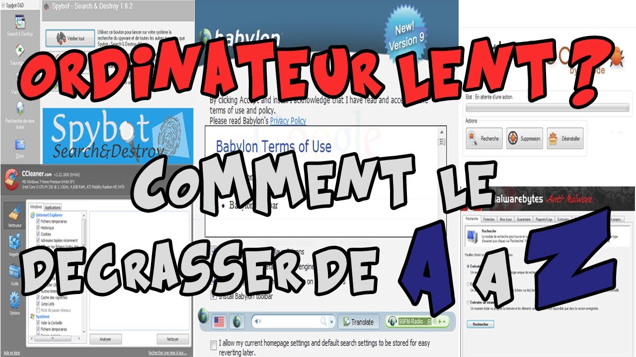 nettoyer son pc de a a z