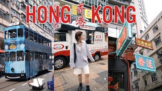 3 das in Hong Kong🇭🇰street foods, city walk, coffee shop/ going out w/ friend｜itsPeachi