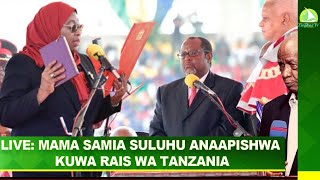 #LIVE: MAMA SAMIA SULUHU ANAAPISHWA KUWA RAIS WA TANZANIA