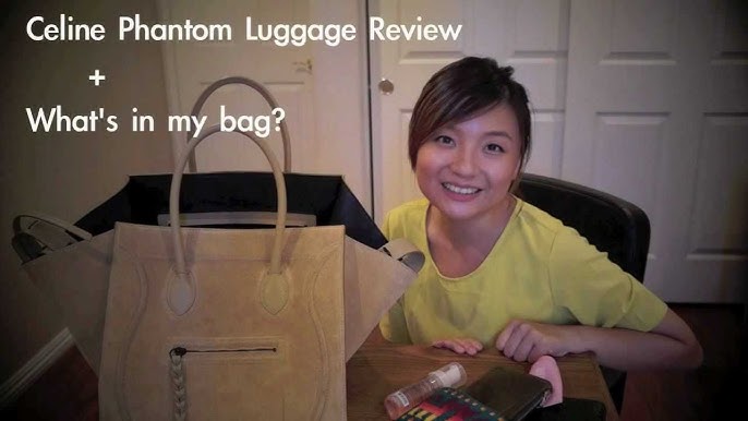 Bag Review: Celine Micro Luggage Smiley Face Bag - Lollipuff