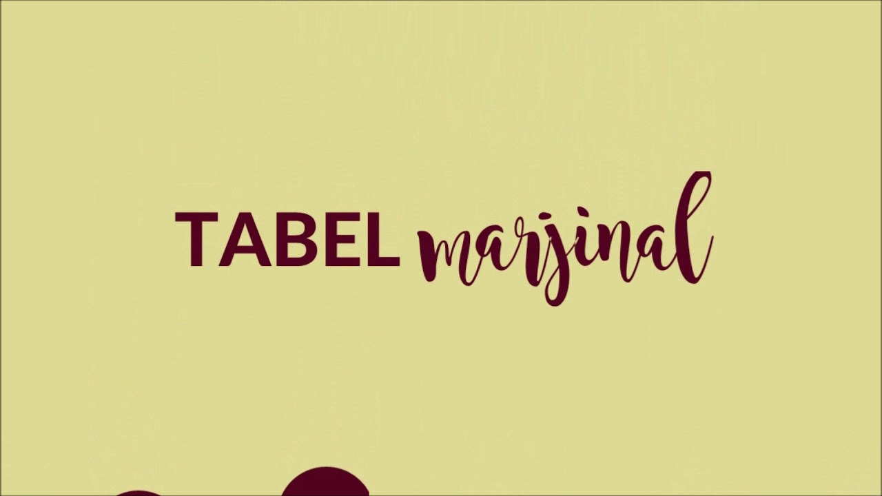 Asosiasi Tabel 3 Arah Youtube