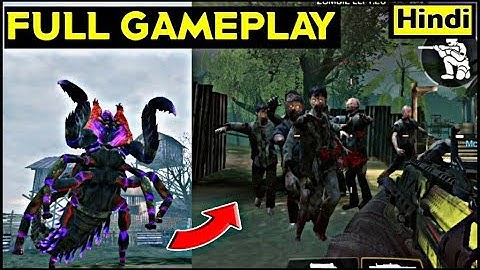 New ZOMBIE MODE in COD Mobile Full Gameplay - Hindi