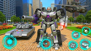 Robot Justice War: Megatron Tank Jet Transformers Game 2025 Part 8 - Android Gameplay
