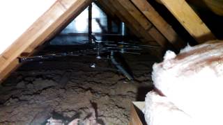 Winegard HD7698P HDTV High-Band Antenna Winegard HD7694P Antenna Installed In The Attic