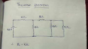Thevenin theorem in telugu