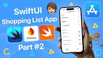 Build a Shopping List App with SwiftUI & Firebase #2 | Coding Screens & Firestore CRUD 🛒