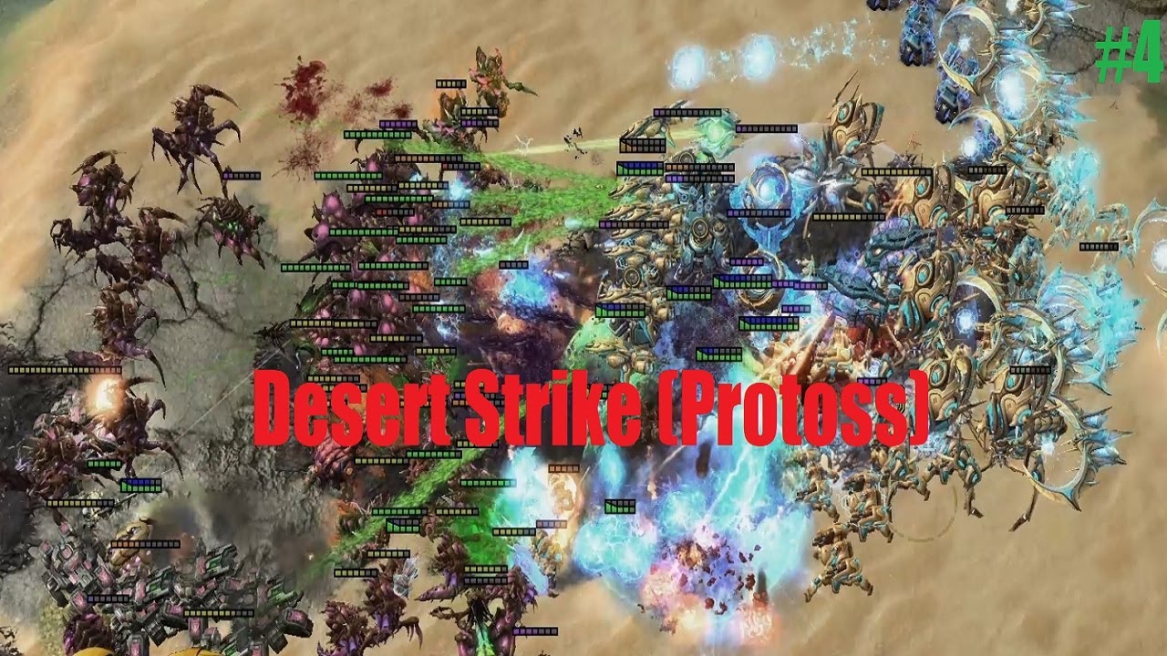 StarCraft 2 Arcade: Desert Strike (Protoss)