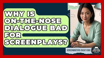 Why Is On-the-nose Dialogue Bad For Screenplays? - Screenwriter