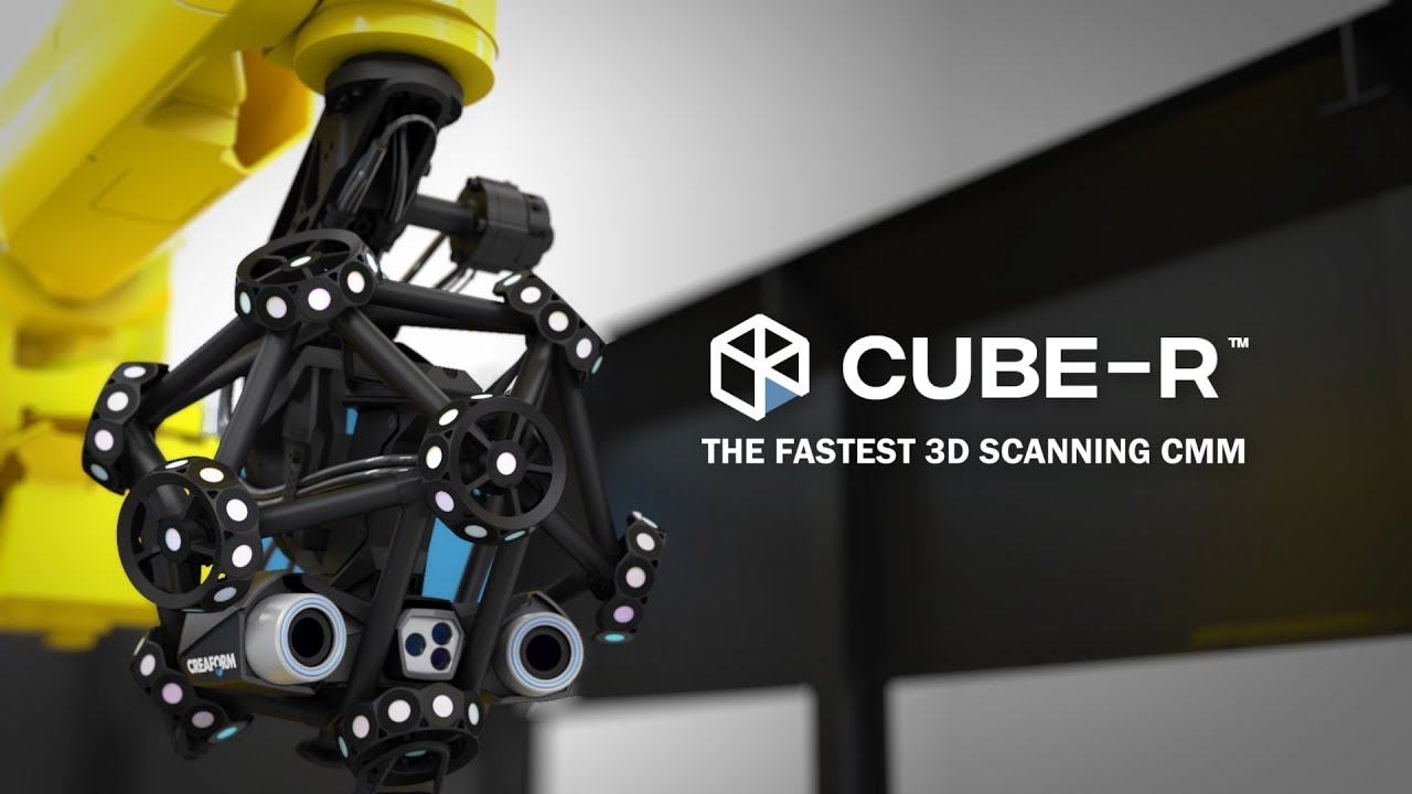 Fastest 3d. CMM Cube. Creaform лого. Система сканирования Creaform METRASCAN-R Black|Elite (или аналог).