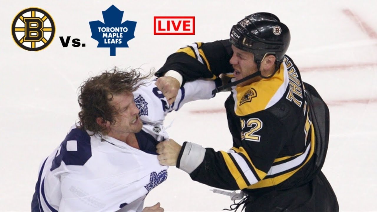 Image result for Bruins vs Maple Leafs Live