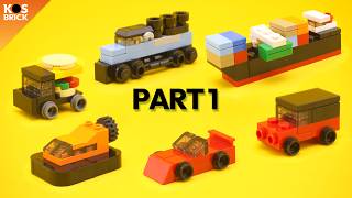 Lego City Mini Vehicles  Part 1 (Tutorial)