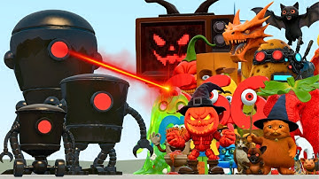 All Omnidroid 1-3 Phases Vs All Italian AI Brainrot Memes In Garry