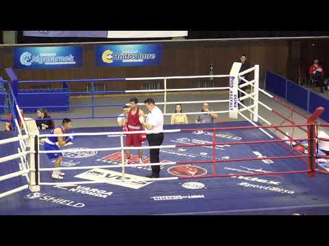 Boxing 04-02-2020(52kg) NODARI Darbaidze VS BLUE JUSTIN Parina CAN - ტურნირზე უნგრეთის ქ.დებრეცენში.