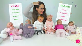 ¡Cuantos bebés Reborn! Estos son los tipos de Reborns que tengo en el canal 