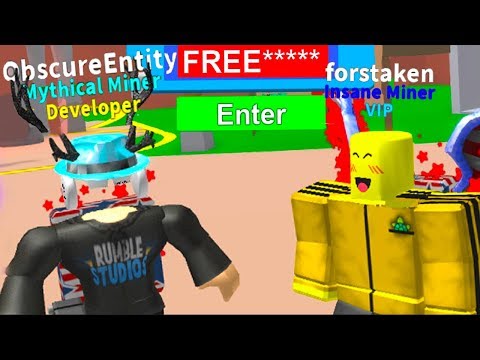 Roblox Mining Simulator Owner Gives Me Rare Codes Youtube - soy mineroooo mining simulator roblox