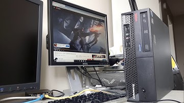 Lenovo ThinkCentre M57 SSD Boot and quick Test