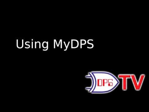 Using MyDPS on DpsTele.com