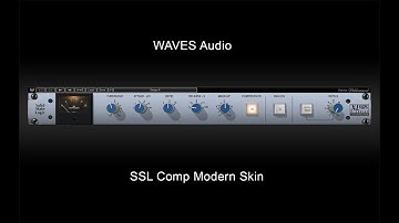 Waves Audio SSL Comp GUI Skin Redesign