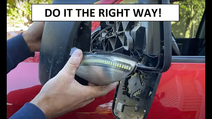 2010-2018 Ram Mirror Puddle Light Replacement - The Right Way!