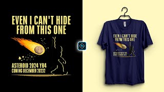 Bigfoot T-Shirt Design for Teepublic in Photoshop Tutorial