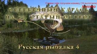 Русская рыбалка 4 Серебряный карась на оз. Старый Острог