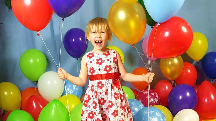 The Balloon Song for Learning Colors - Little Blue Globe Band