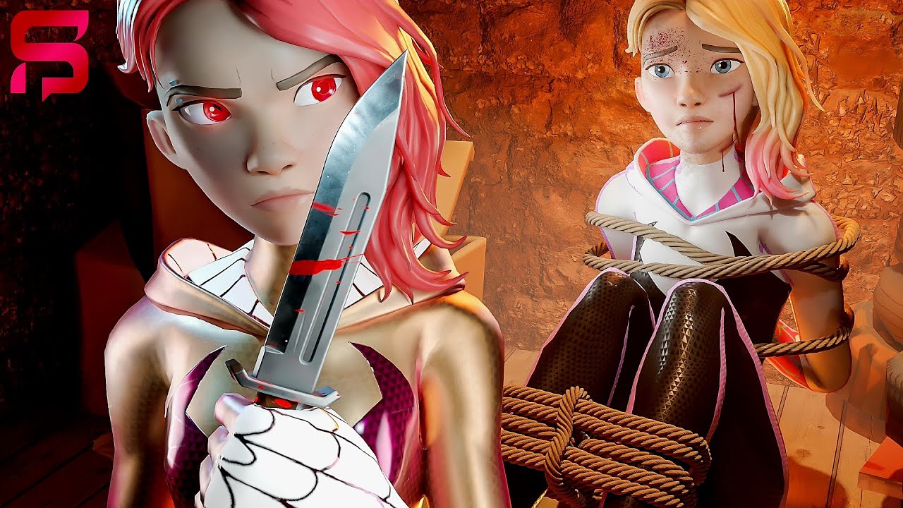 Spider-Gwens EVIL TWIN SISTER Steals her LIFE... Fortnite